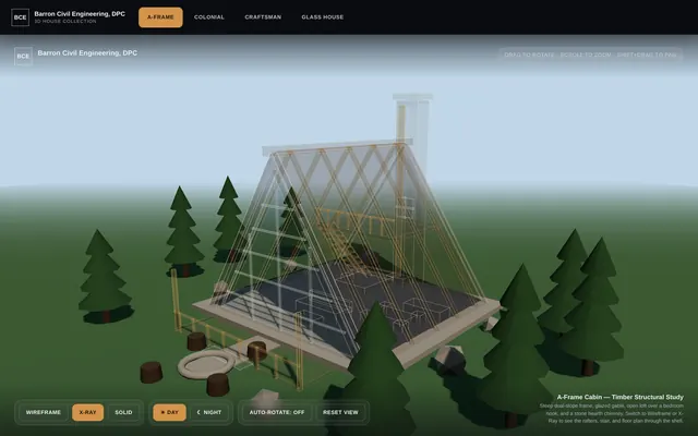 BCE 3D house collection viewer