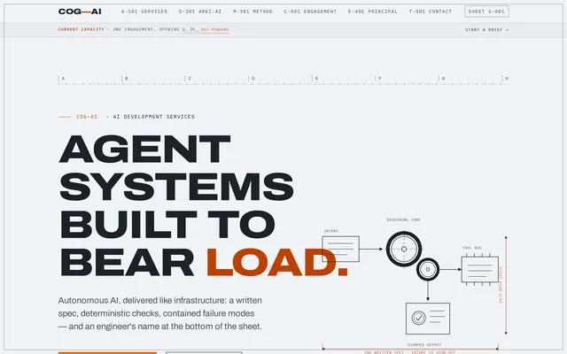 COG-AI agency site