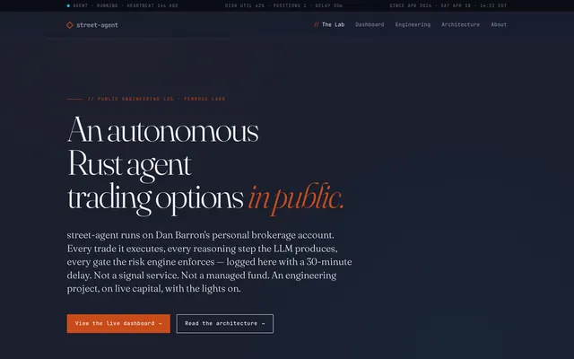 street-agent public engineering log